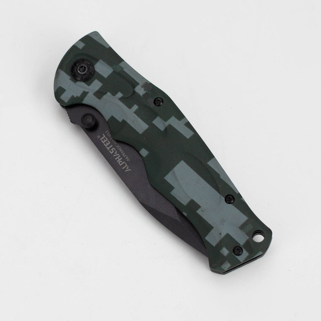 ALPHASTEEL | Hunting Knife - NEW Military FOLD