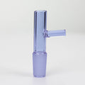 Solid color glass popper bowl with bar handle