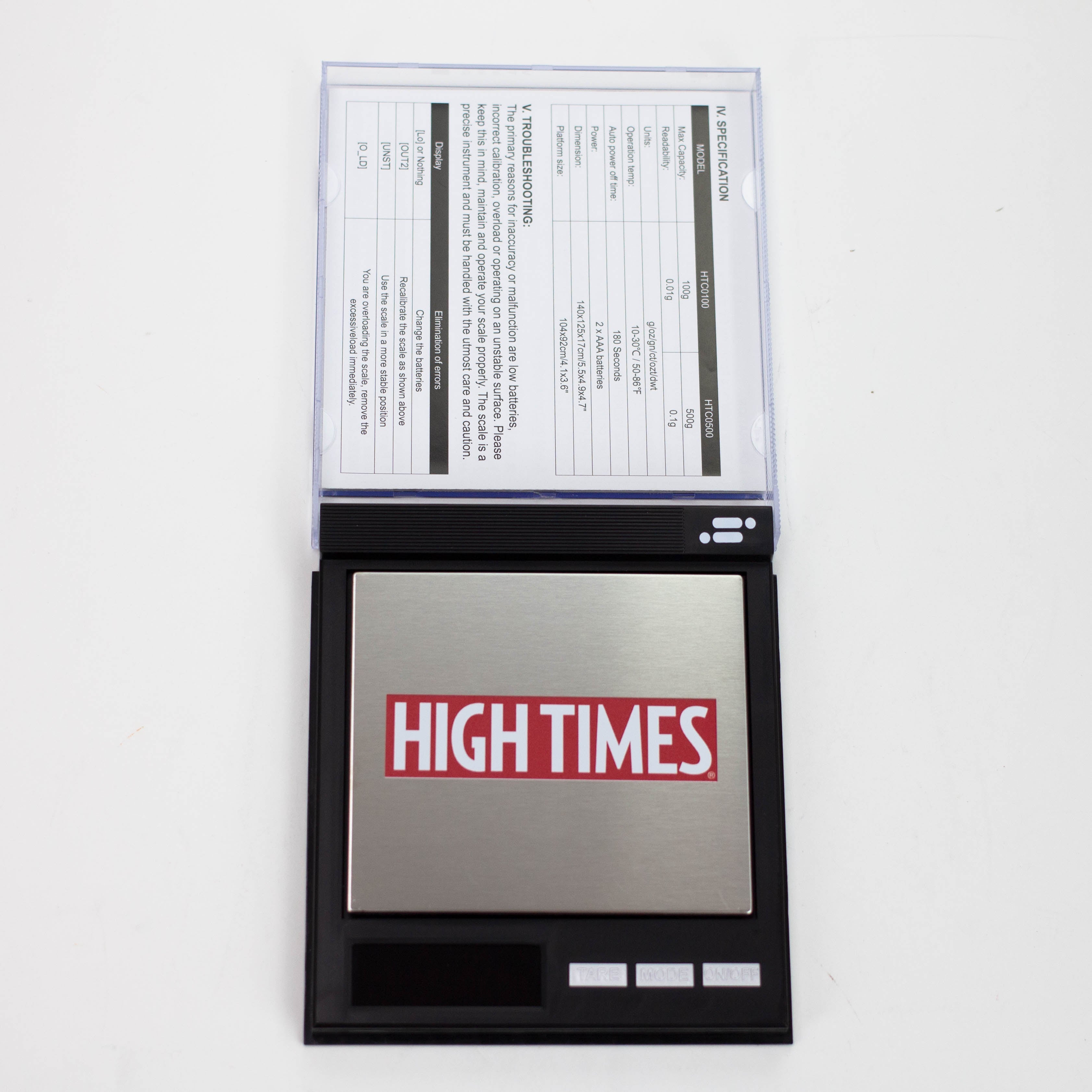 INFYNITI  | HIGH TIMES CD scale [HTC0100]