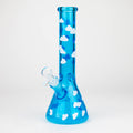 10" Glass Bong With Cloud Design [WP-136]