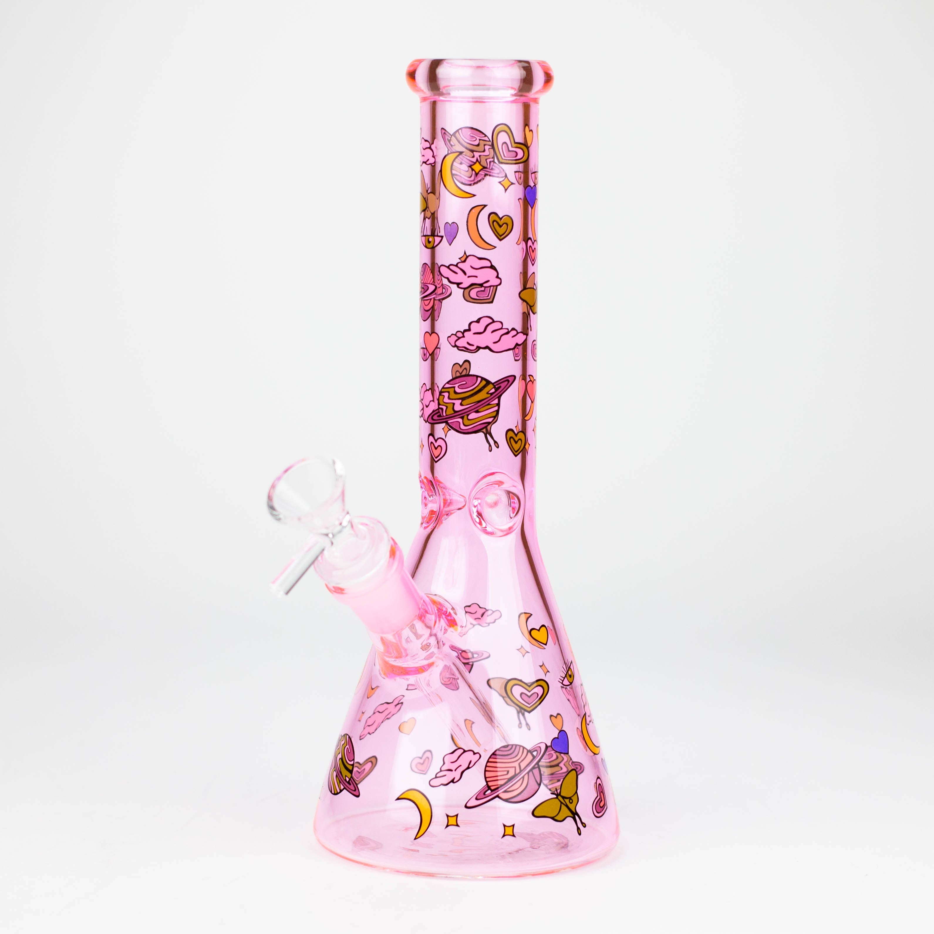 10" Glass Bong With Space Design [WP 143]