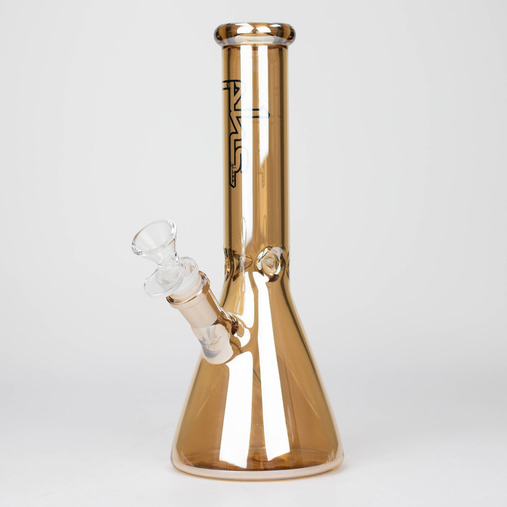 PHS |  10" Solid Color Eletroplate Glass Beaker Bong [PHSCR-10]