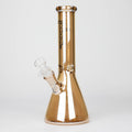 PHS |  10" Solid Color Eletroplate Glass Beaker Bong [PHSCR-10]