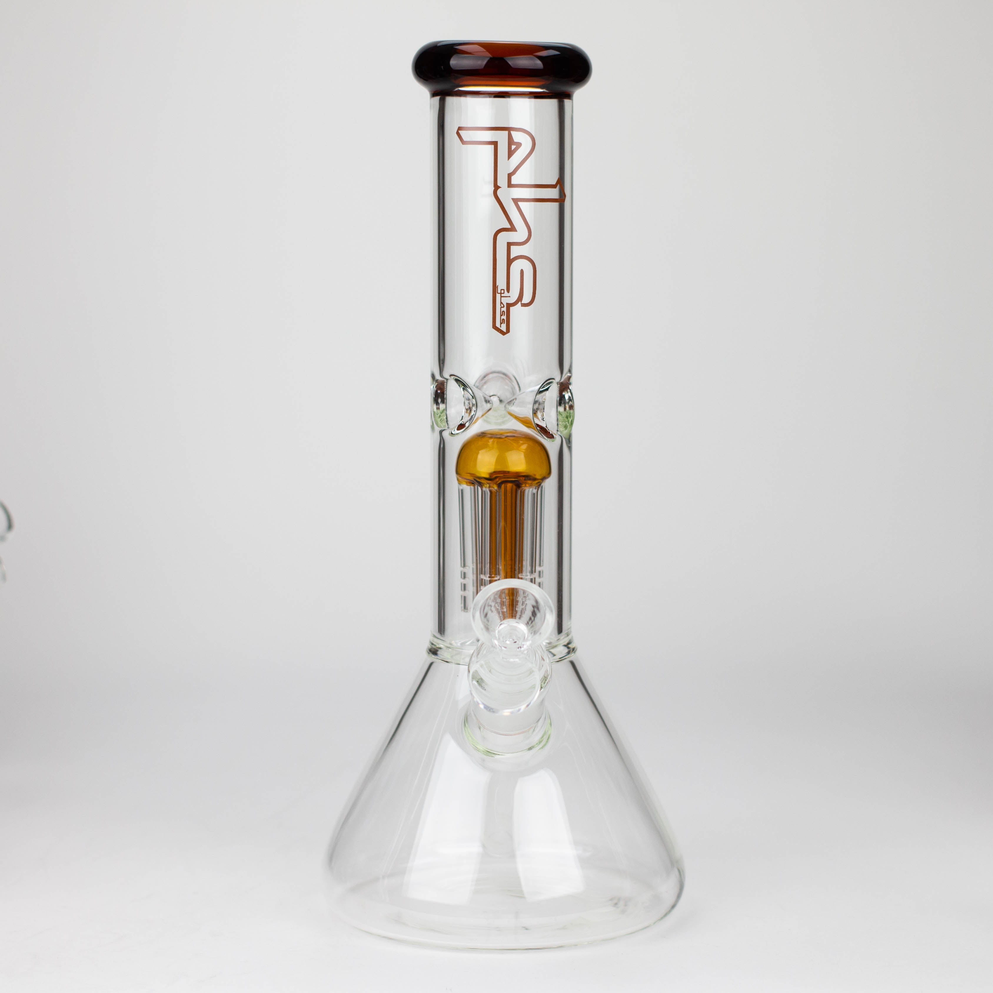 PHS | 12" Glass beaker Bong with tree arm percolator [PHS-PC-12]
