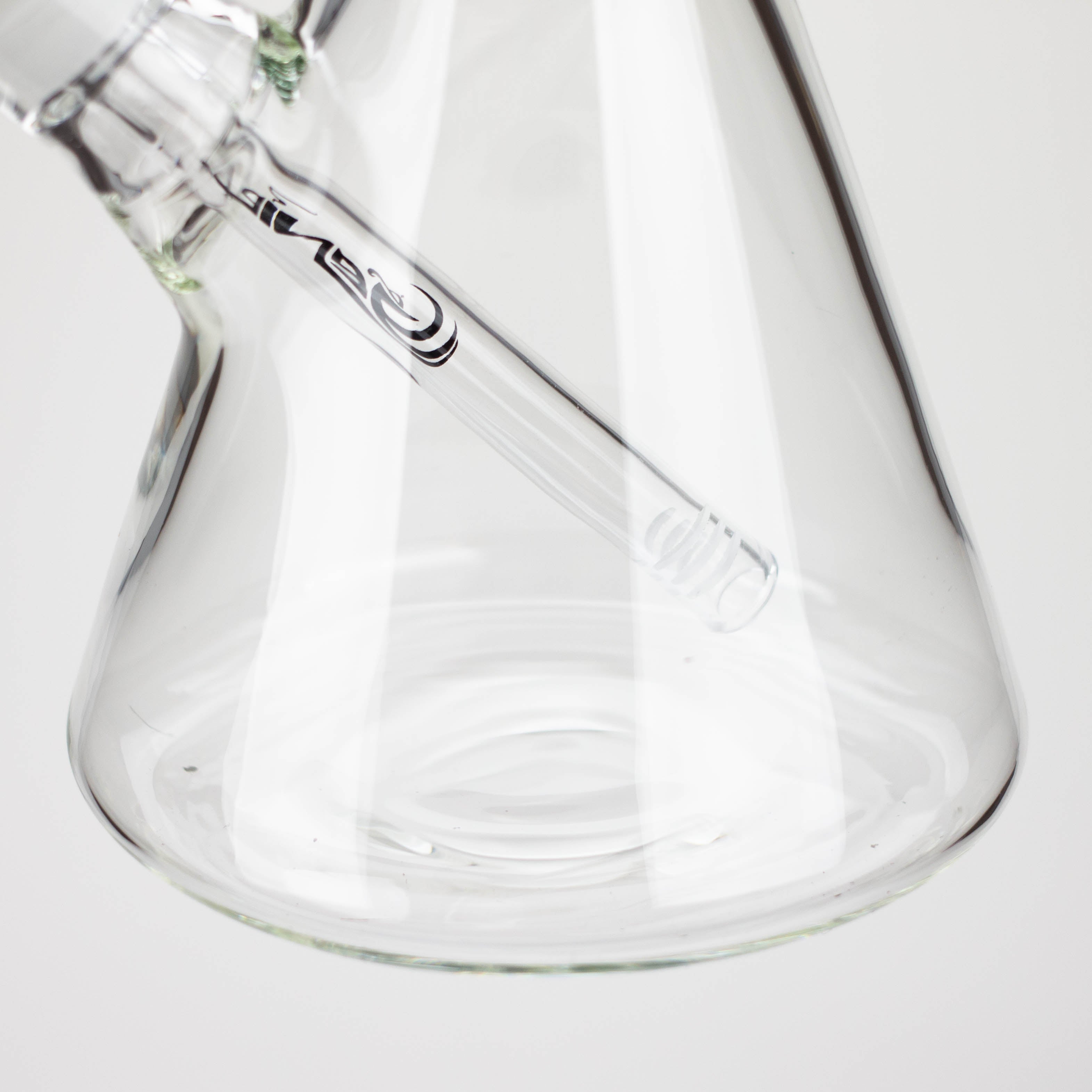 GENIE | 24" 9mm single percolator glass water bong [ GB1905 ]