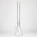 GENIE | 24" 9mm single percolator glass water bong [ GB1905 ]