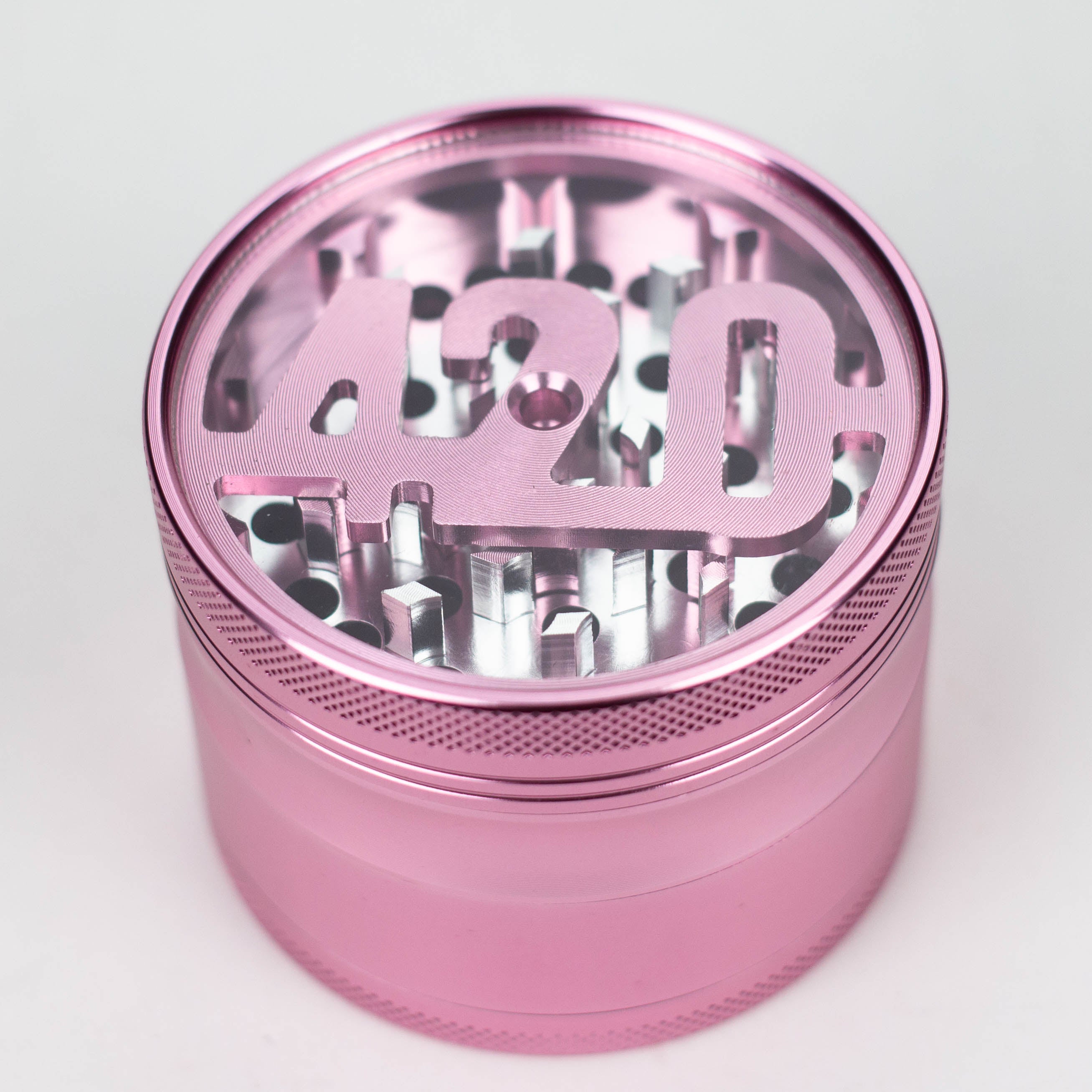 Z2.5" aluminum grinder 4 layers with 420 design  [GA11]