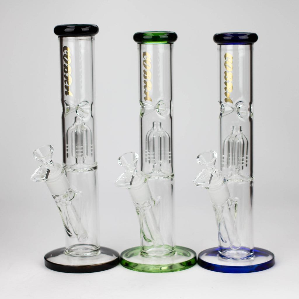 COBRA | 11.5" glass bong with tree arm percolator [DD35]