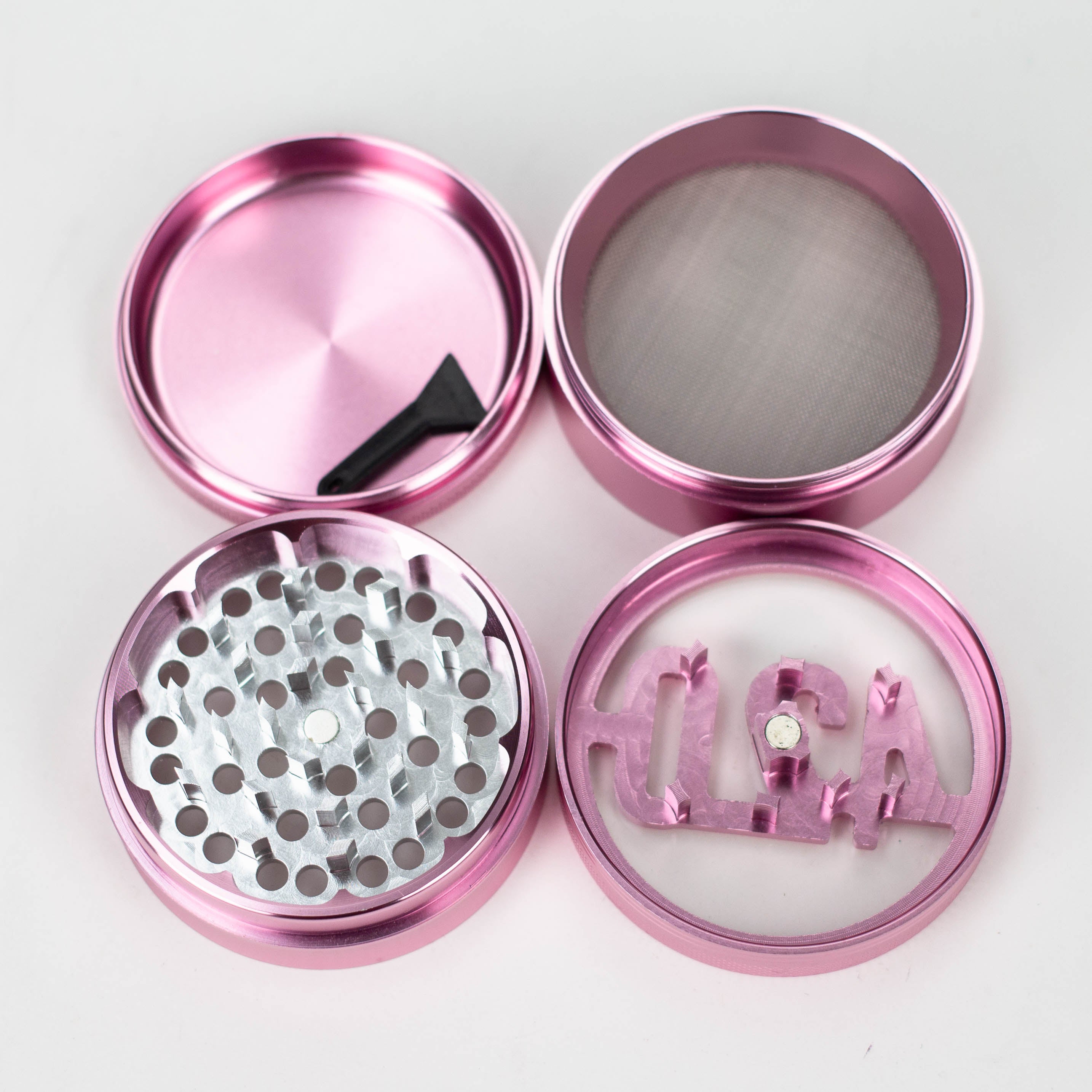 Z2.5" aluminum grinder 4 layers with 420 design  [GA11]