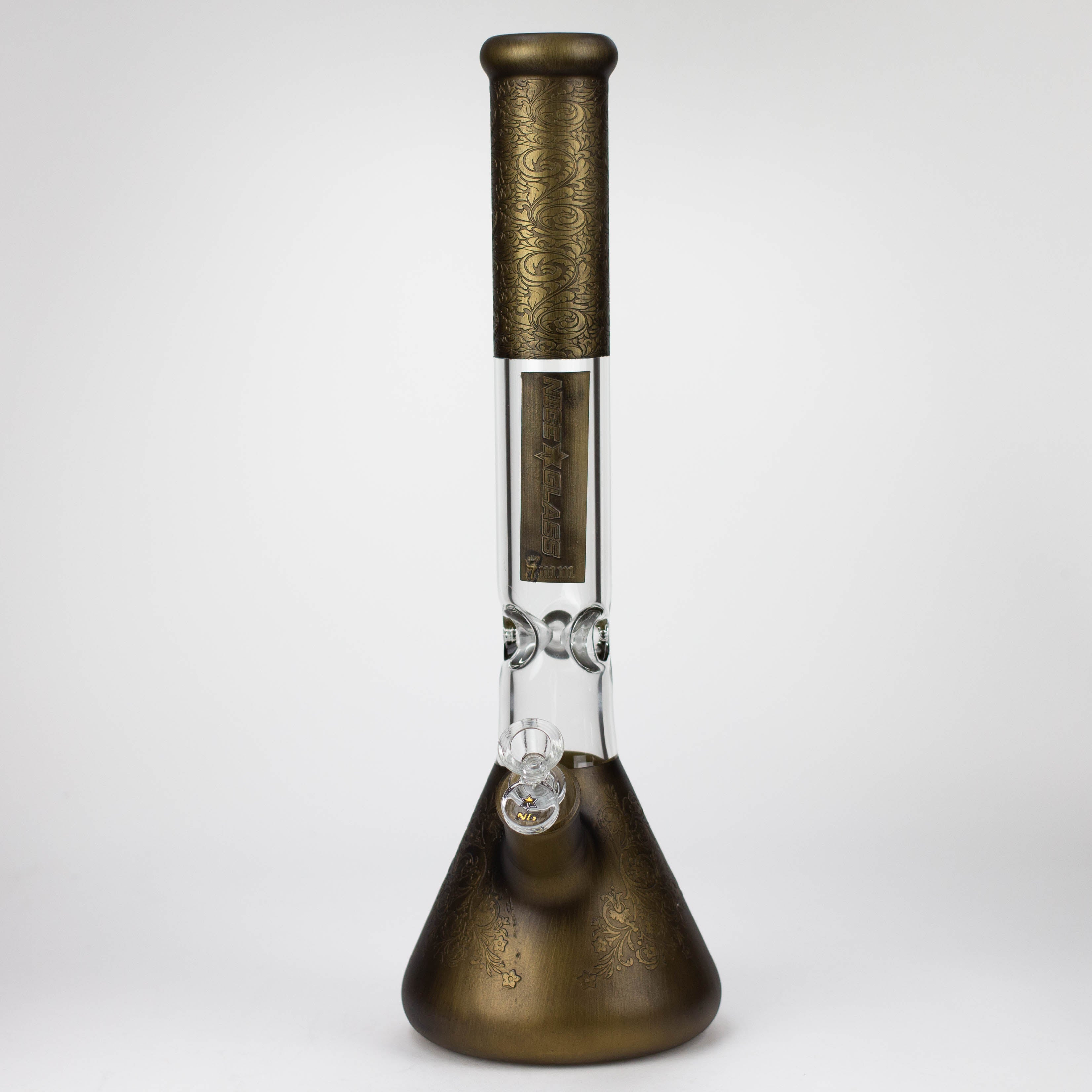 NG | 18 inch 7mm Sandblasted Metallic Beaker [L732]