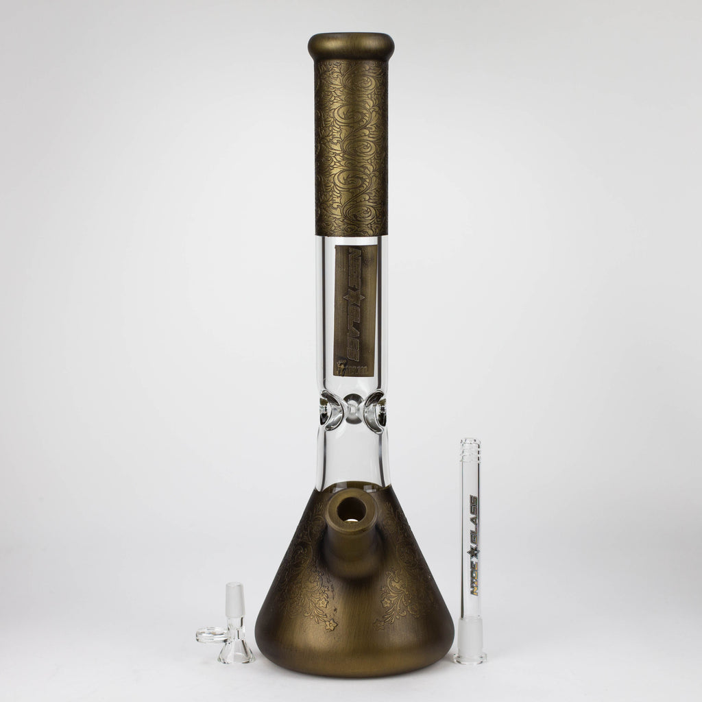NG | 18 inch 7mm Sandblasted Metallic Beaker [L732]