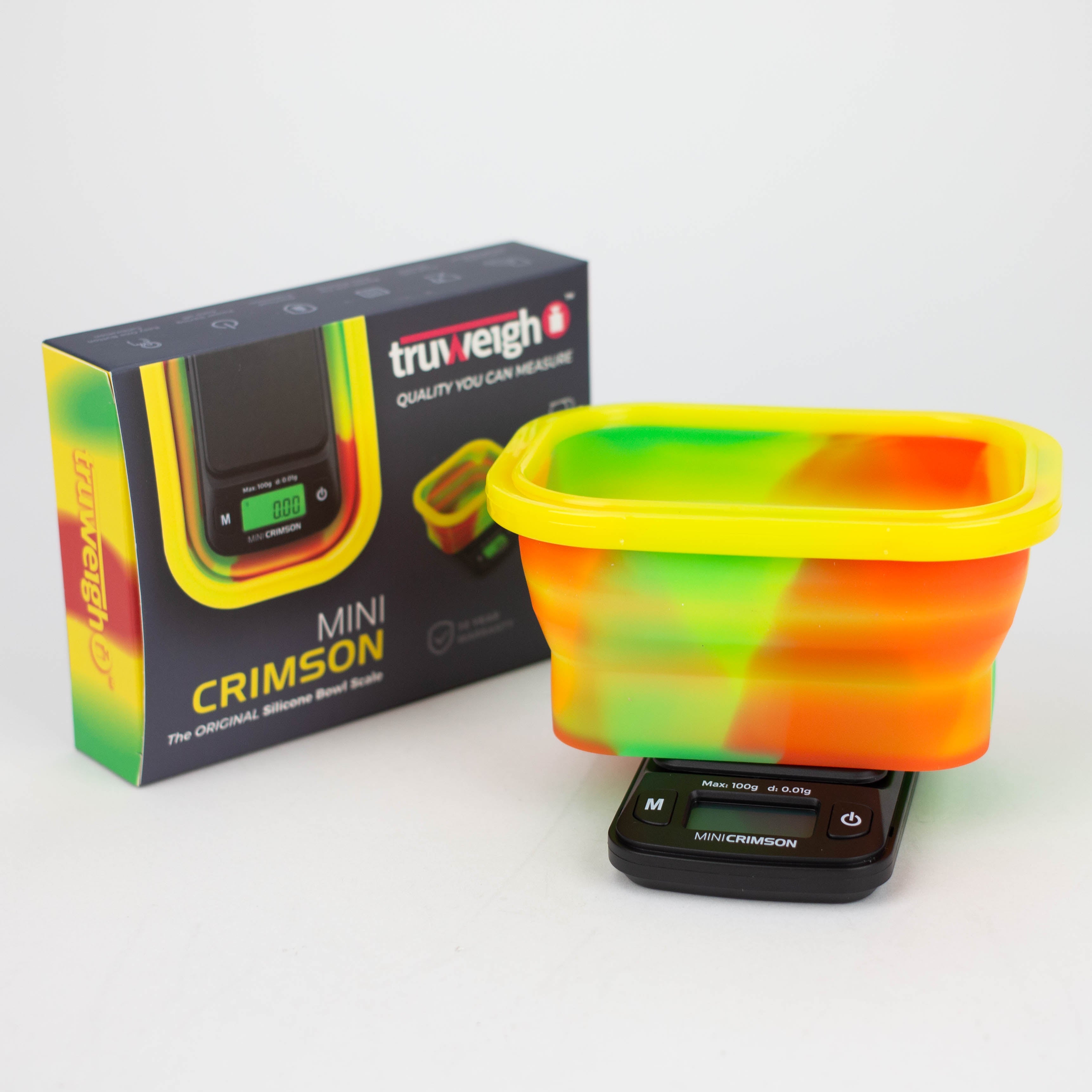 Truweigh | Mini Crimson Collapsible Bowl 100G X 0.01G