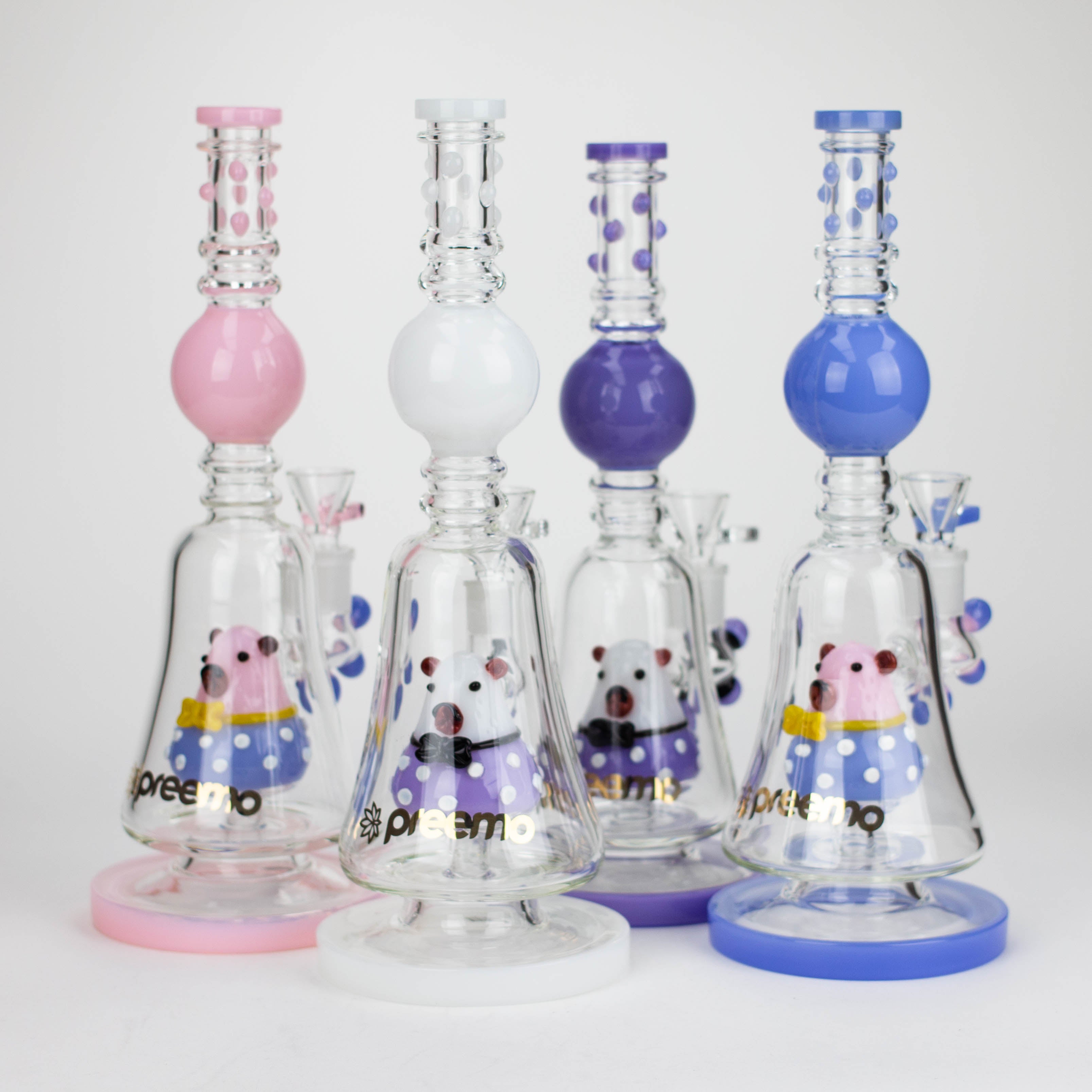 preemo | 13 inch Playful Piggy Bubbler [P088]