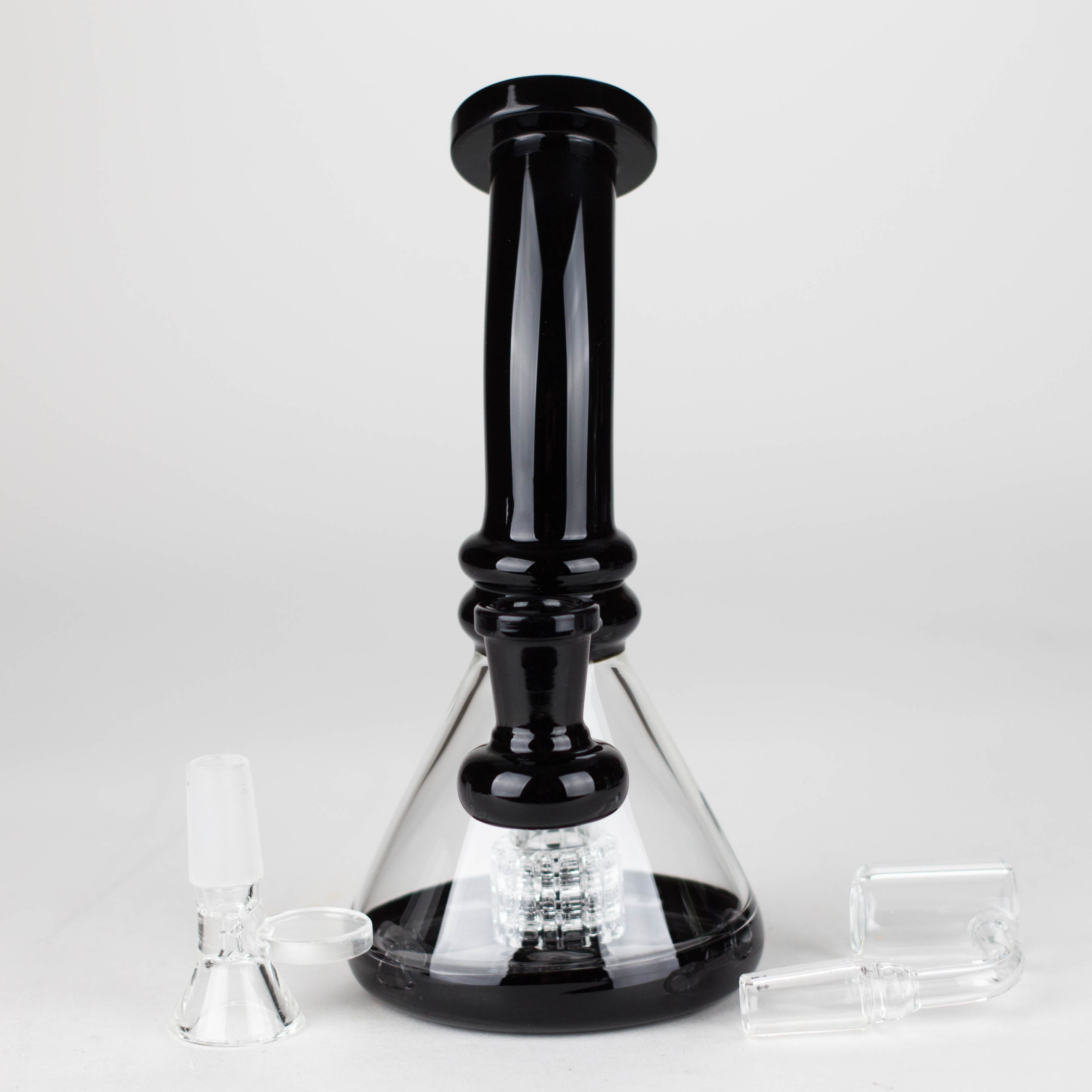 Z7"  2-in-1 Color accented Rig with perc (Banger and Bowl Included)