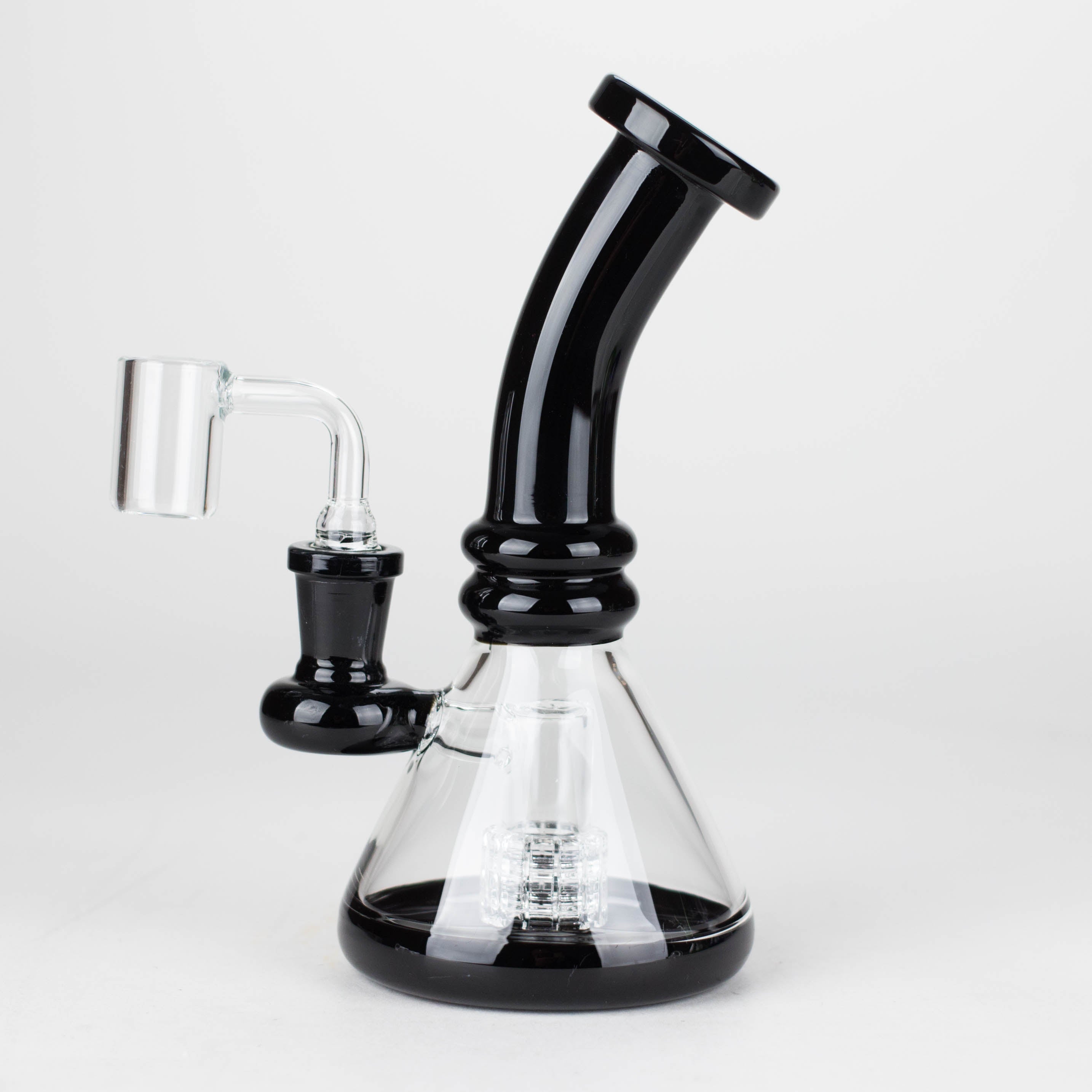 Z7"  2-in-1 Color accented Rig with perc (Banger and Bowl Included)