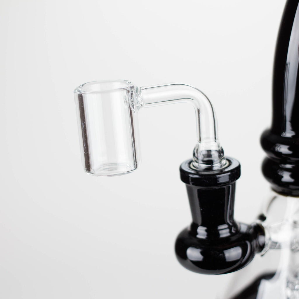 Z7"  2-in-1 Color accented Rig with perc (Banger and Bowl Included)