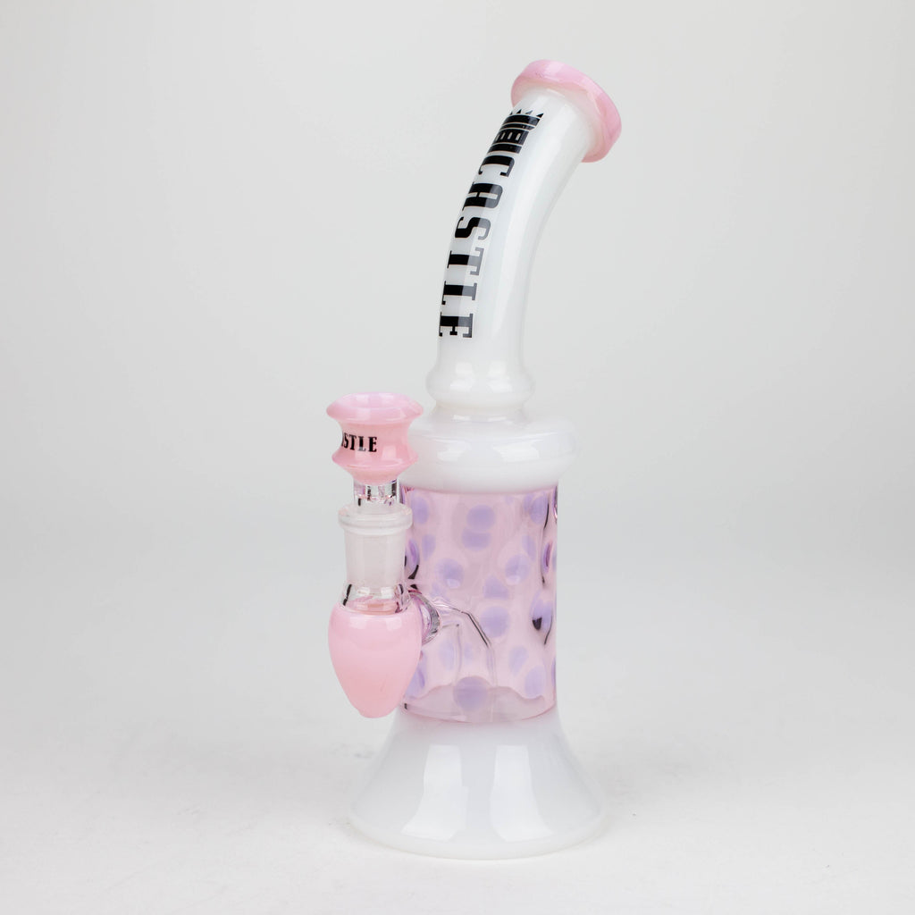 Castle Glassworks | 9" 2-in-1  Color Spots Rig