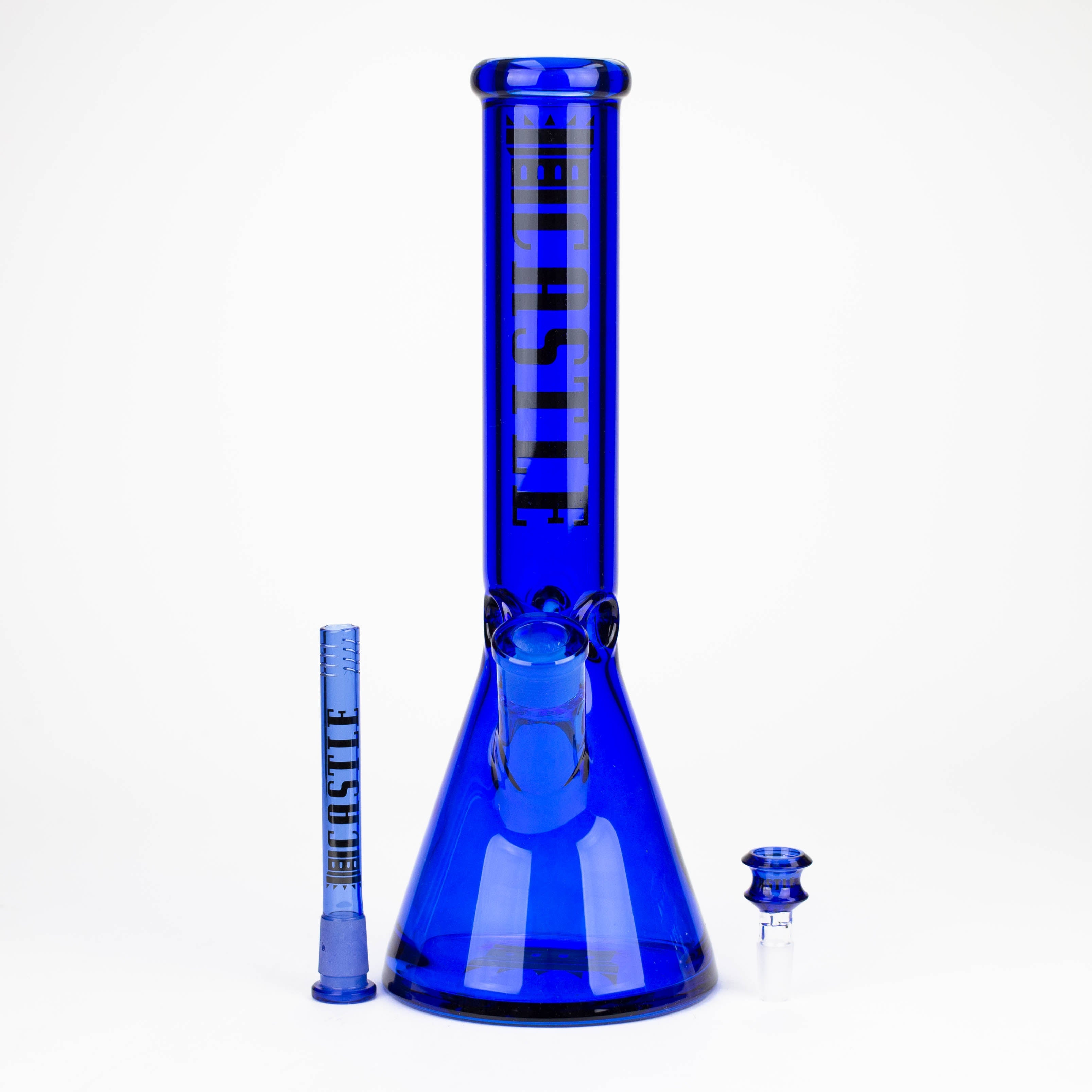 Castle Glassworks | 14" Electroplated Beaker [C-004]