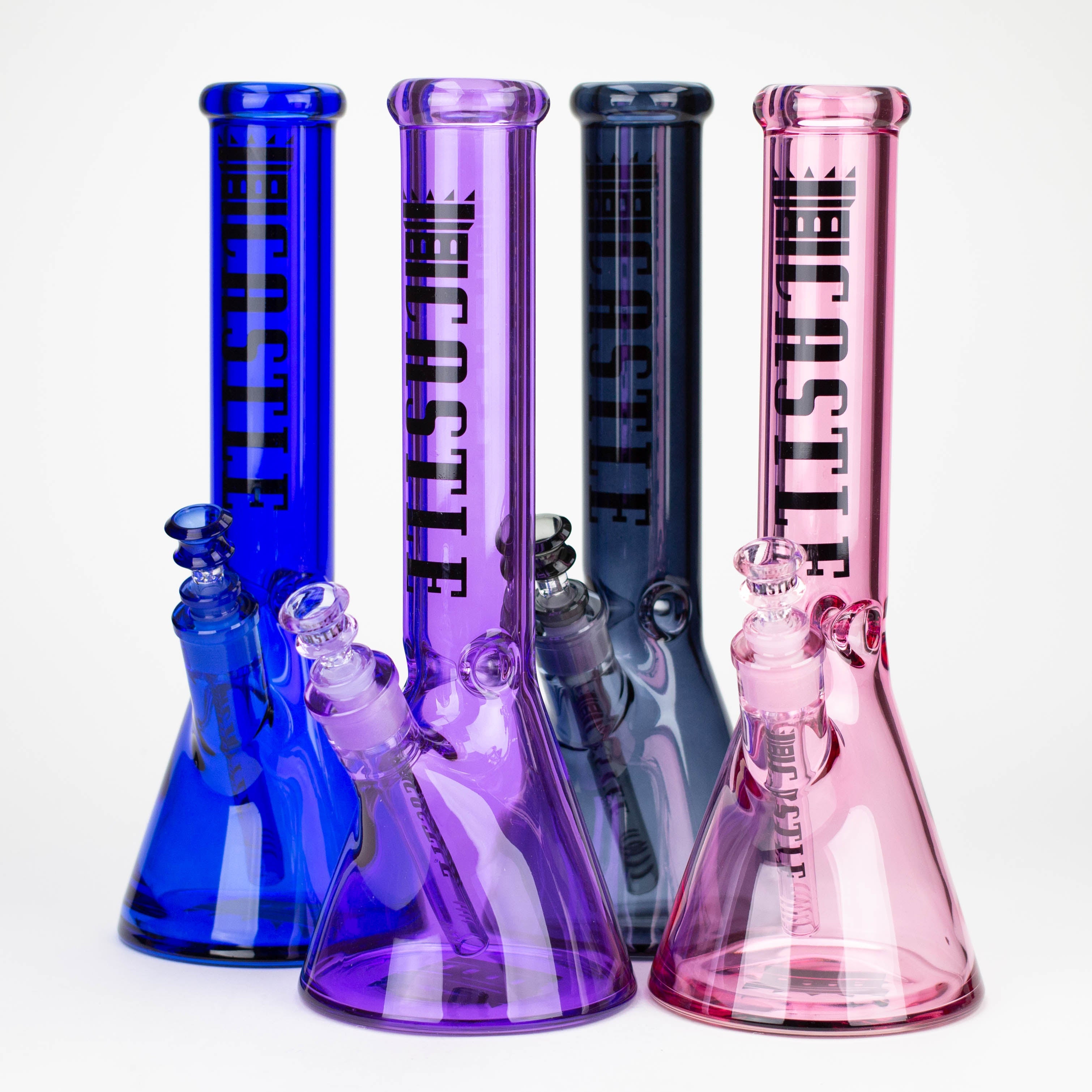 Castle Glassworks | 14" Electroplated Beaker [C-004]
