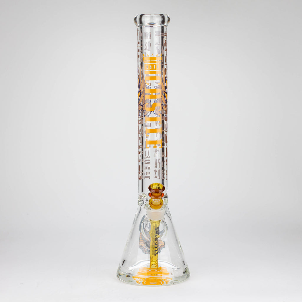 Castle Glassworks | 18" Anubis Beaker Bong
