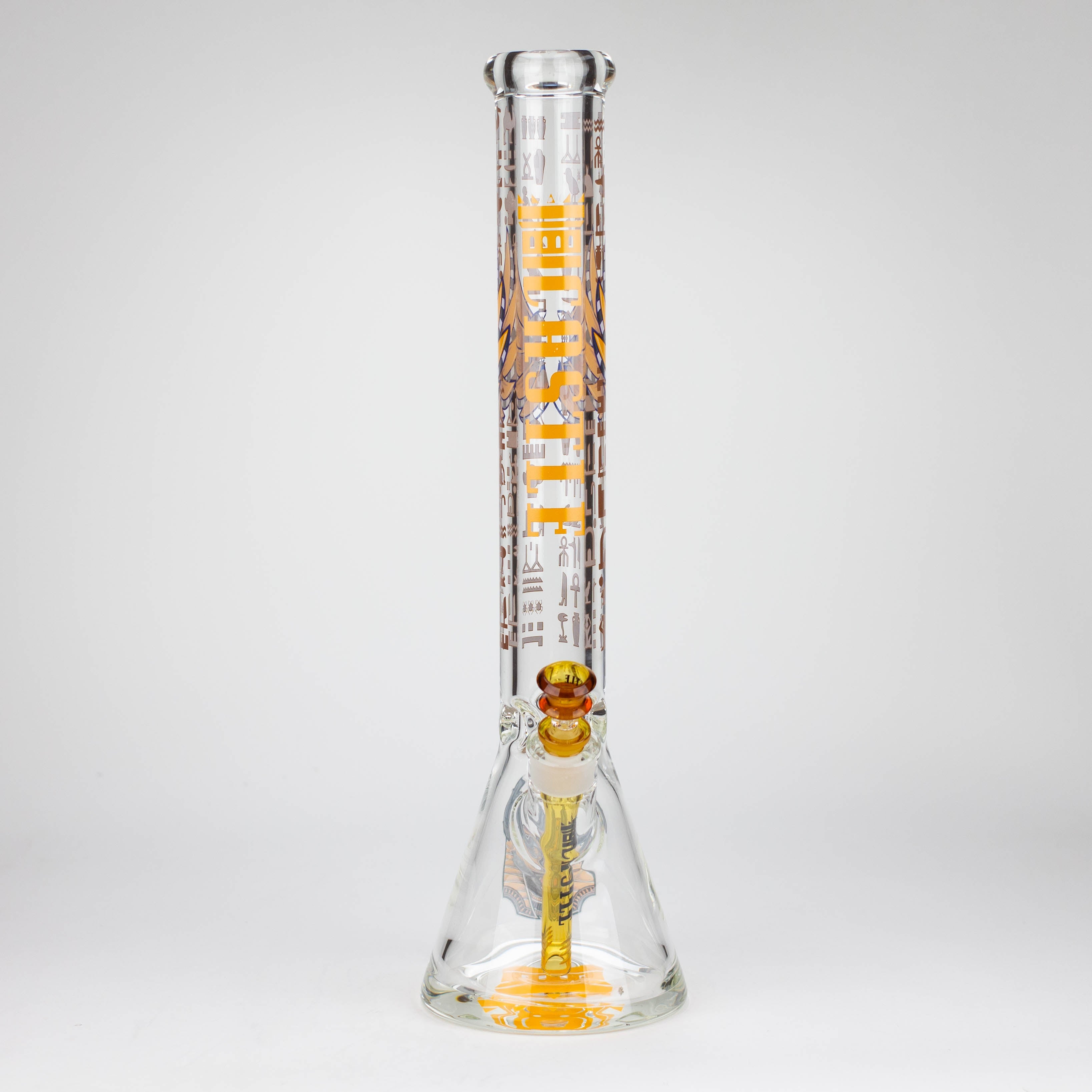 Castle Glassworks | 18" Anubis Beaker Bong