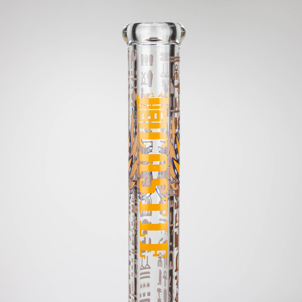 Castle Glassworks | 18" Anubis Beaker Bong