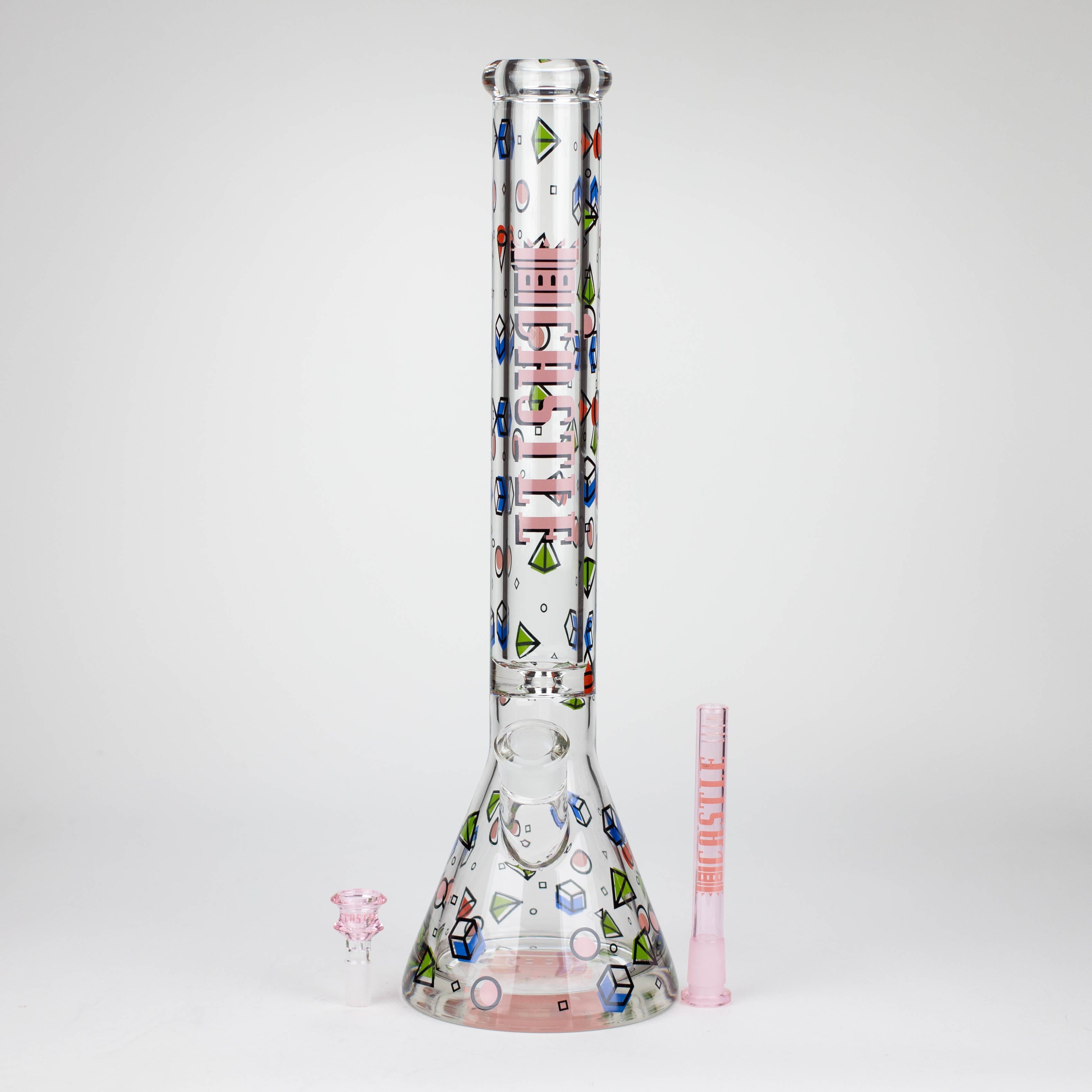 Castle Glassworks | 18" Shapes Beaker