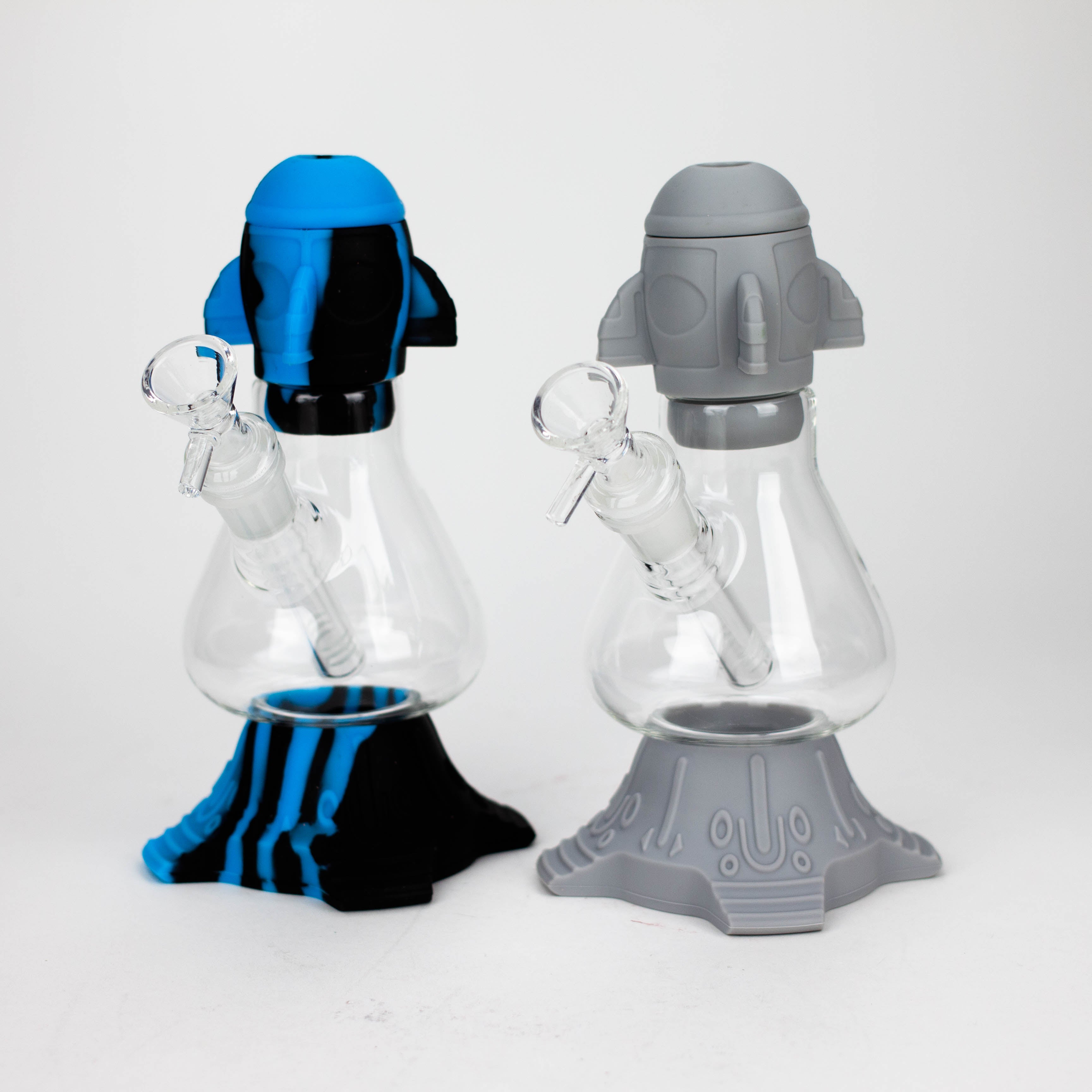 9" Rocket beaker water pipe-Assorted [H220]