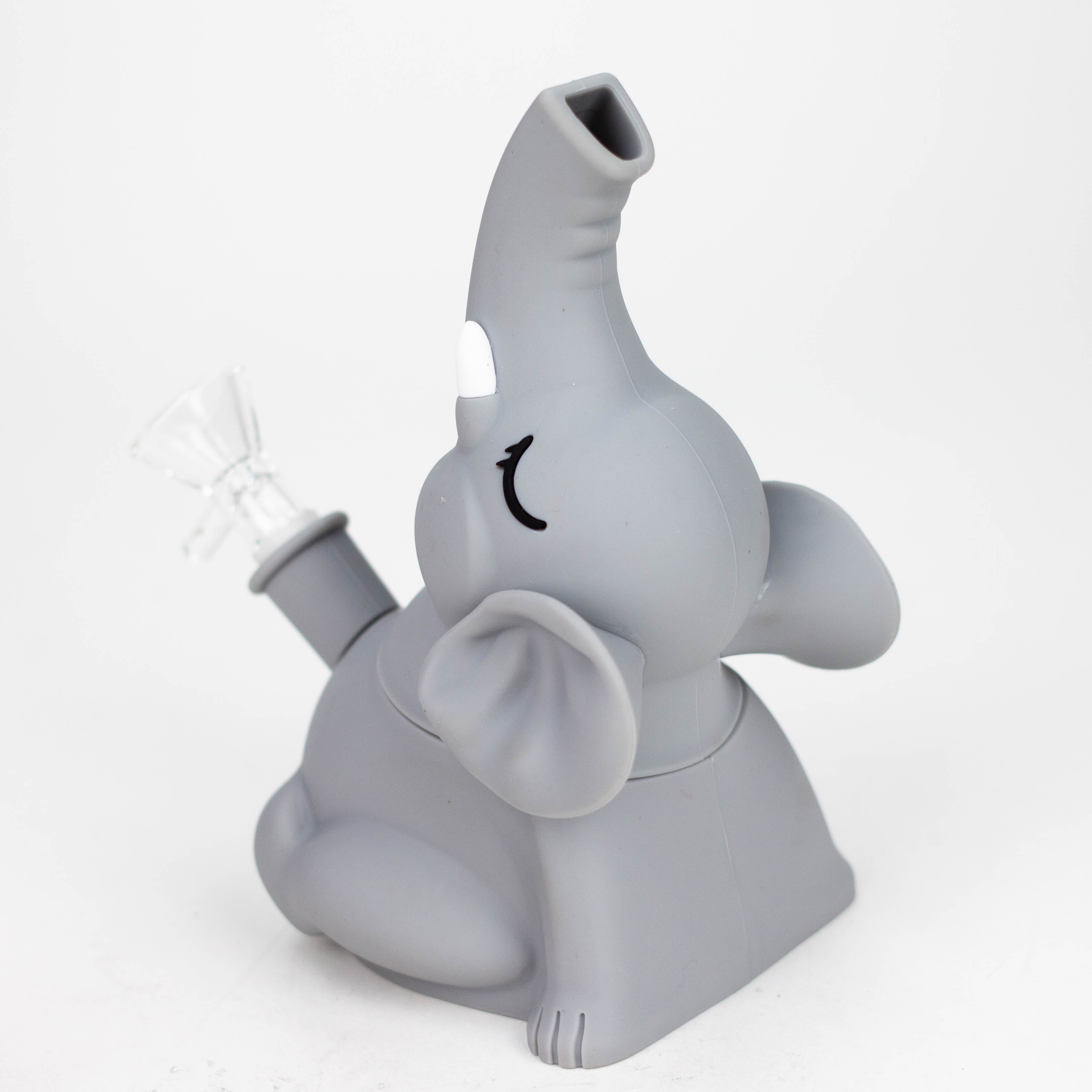 6" Elephant silicone water pipe [YS-377]