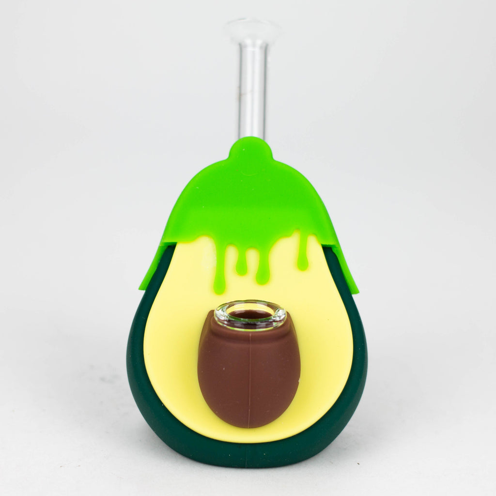 6" Avocado water pipe [H357]