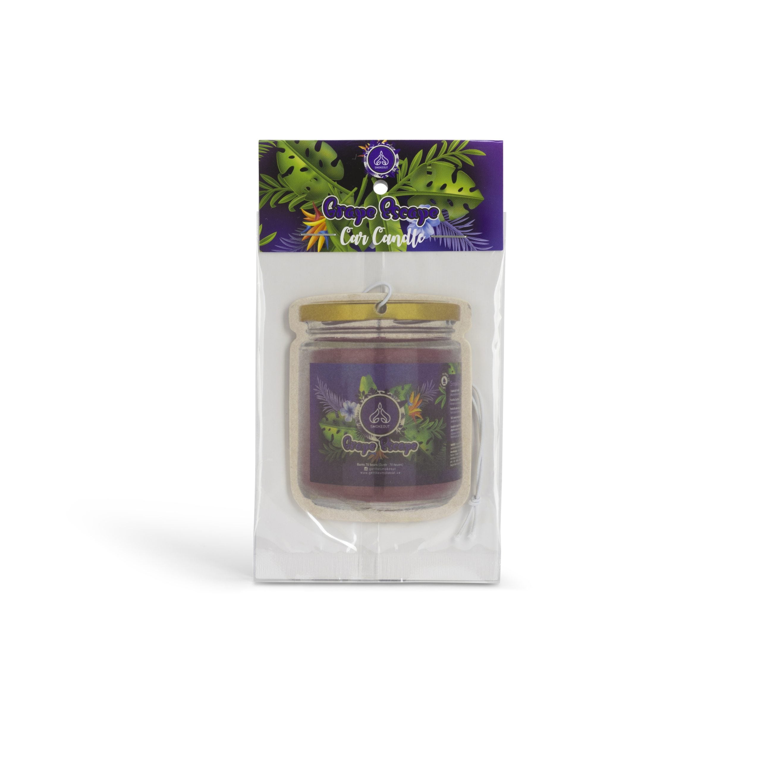 SMOKE OUT Car Candle Air Freshener