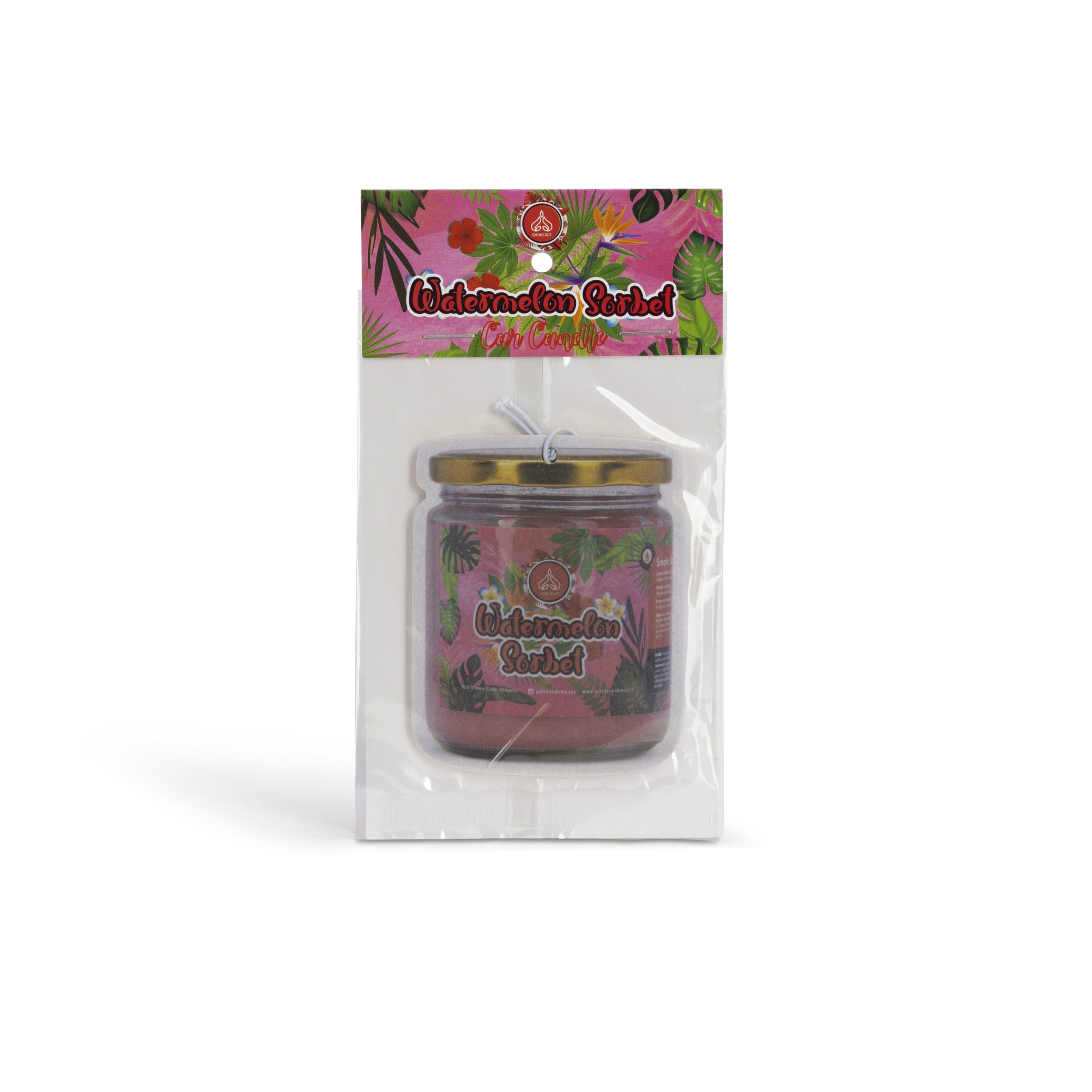 SMOKE OUT Car Candle Air Freshener