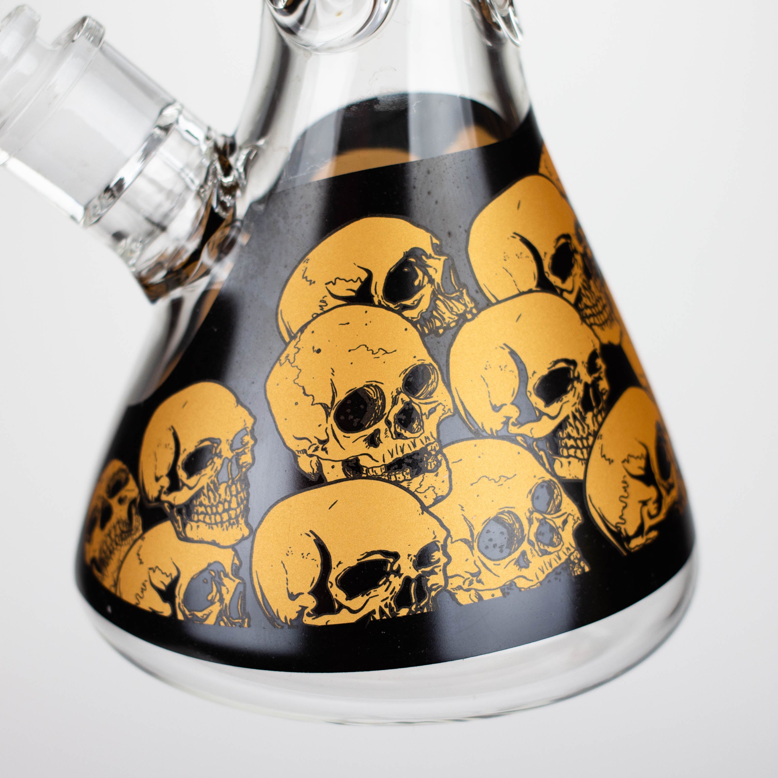 Infyniti | 14" Skull beaker 7 mm glass bong