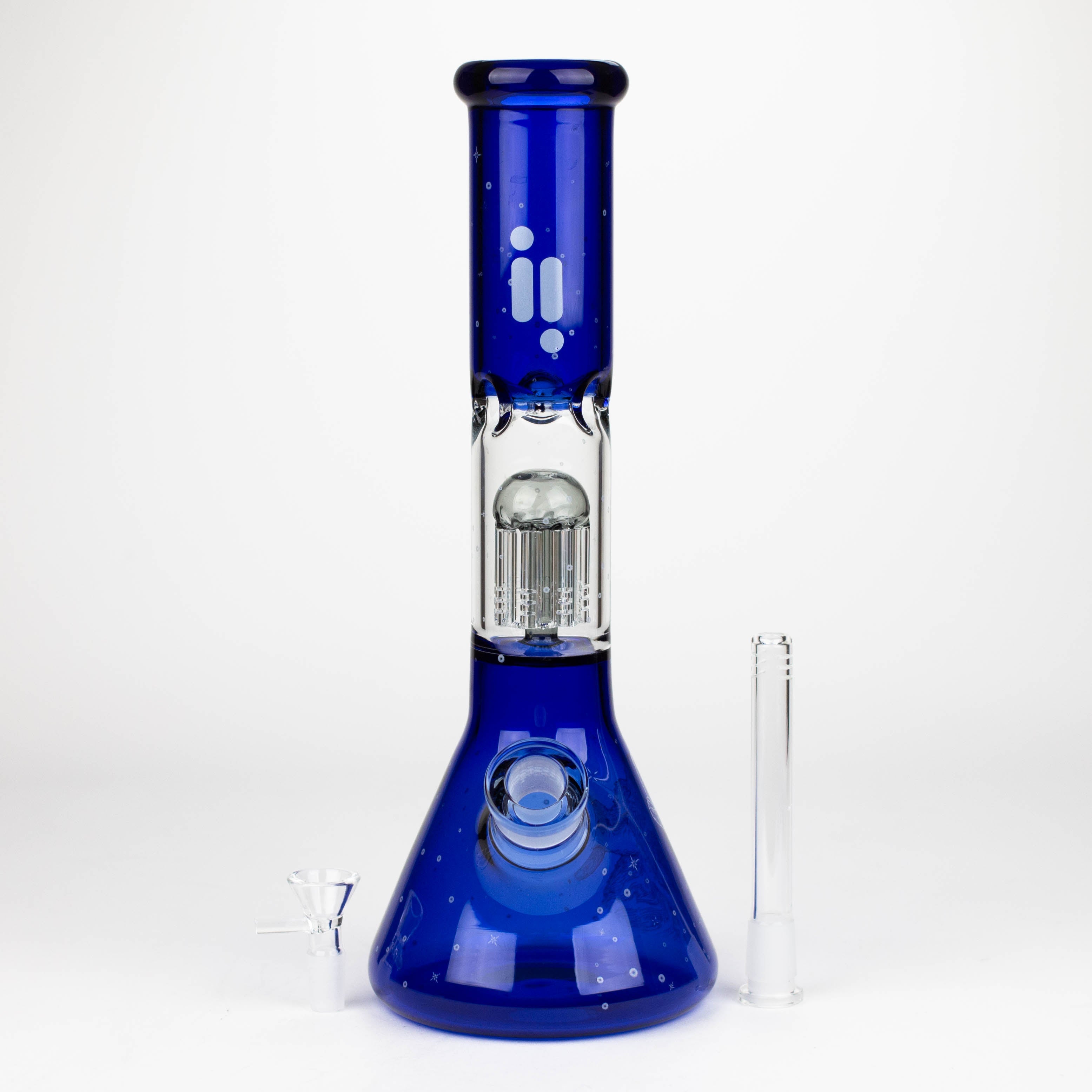 Infyniti | Untamed 14" 7 mm classic beaker water bong - Wolf [GP2018]
