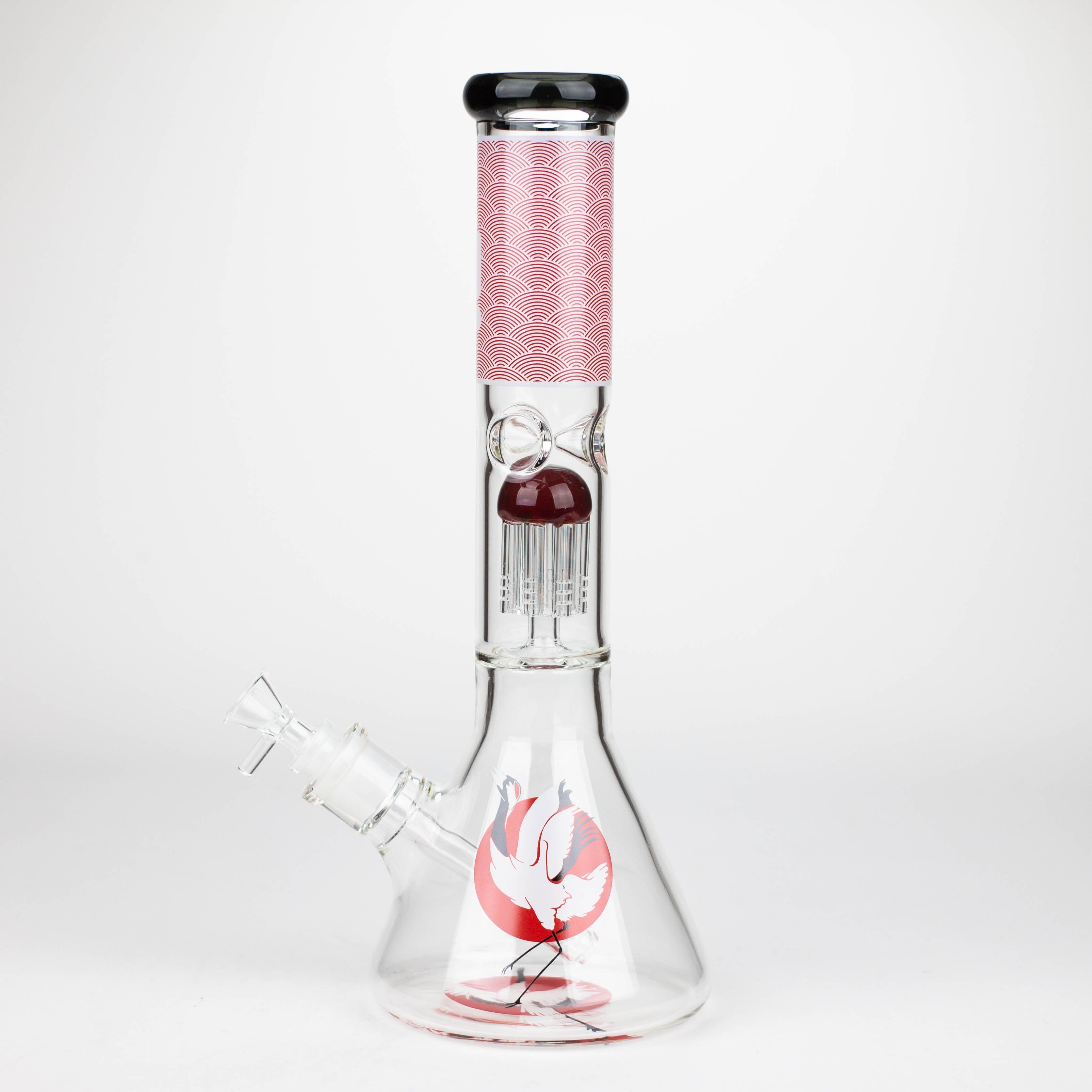 Infyniti | Untamed 14" 7 mm classic beaker water bong - Crane [GP2020]