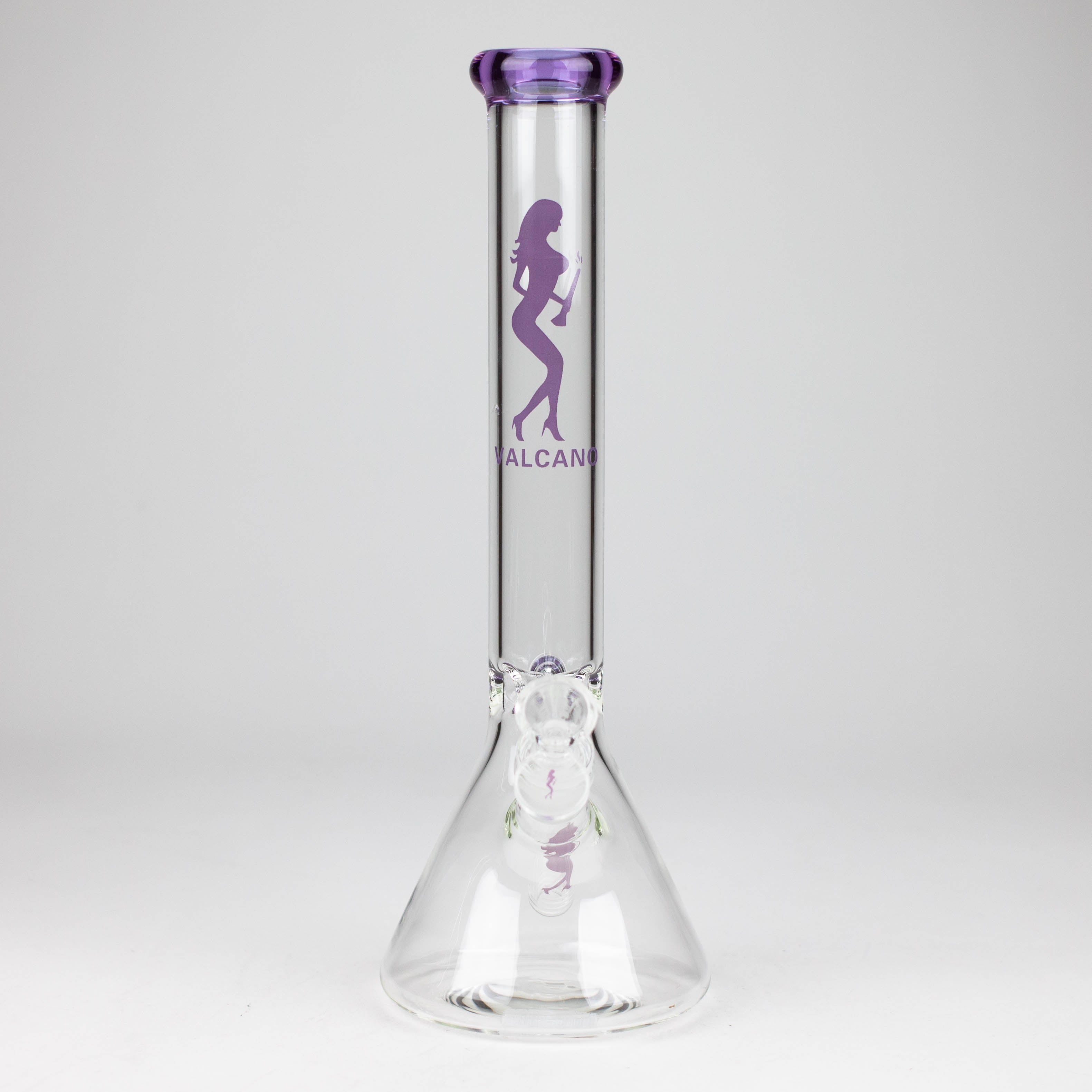 VALCANO | 12" beaker glass water bong [GB16710]