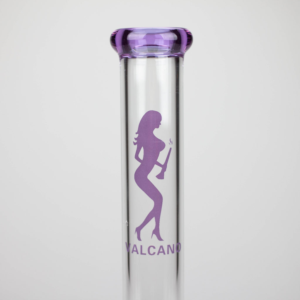 VALCANO | 12" beaker glass water bong [GB16710]