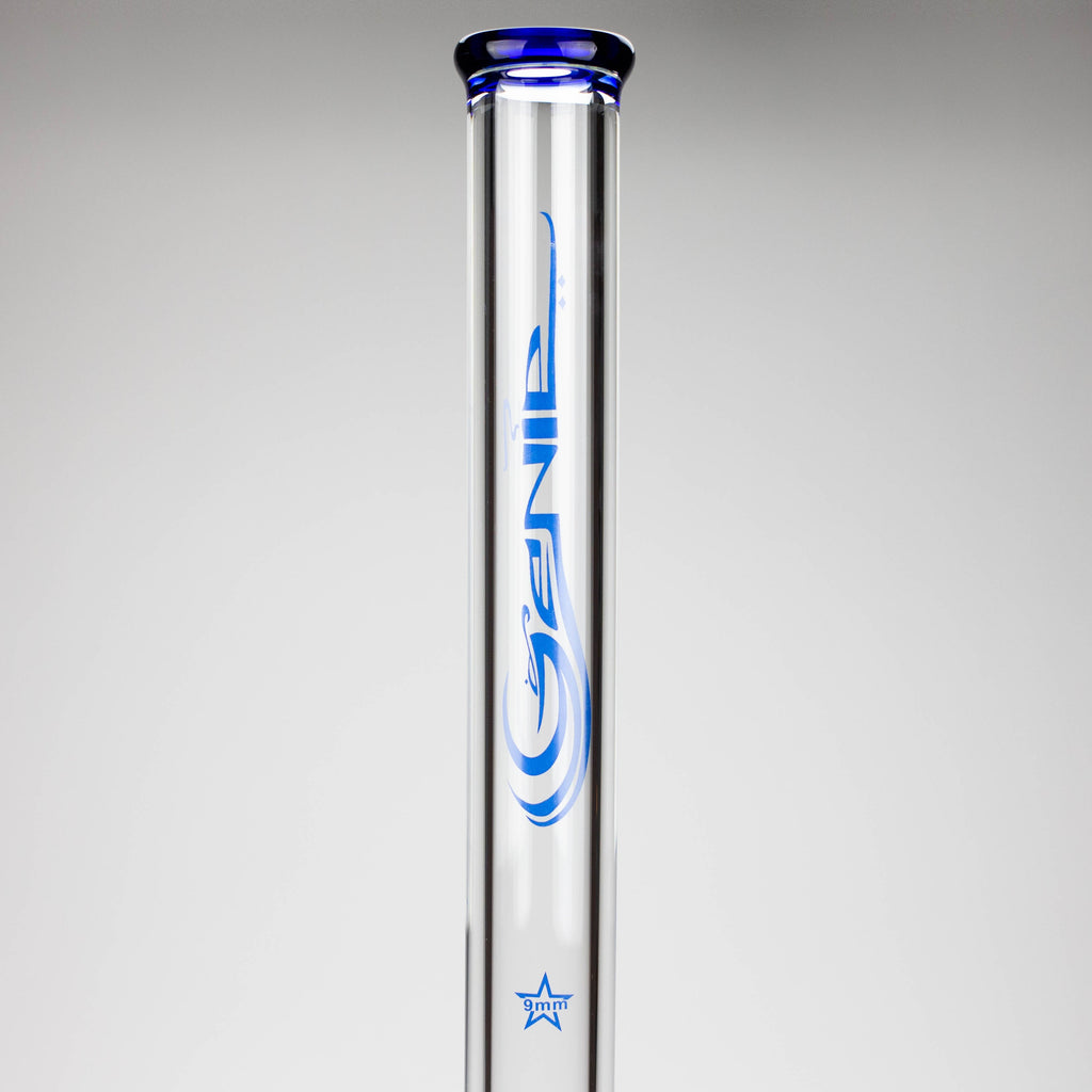 GENIE | 22" 9 mm Beaker Glass Bong [GE1003]