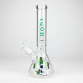 diamond | 14" Crypto Beaker Glass water Bong