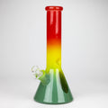 12.5" Soft glass 7mm beaker water bong [M12005]