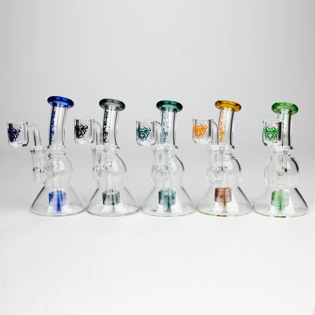 Xtreme | 5" Oil Rig with quartz banger [R007]