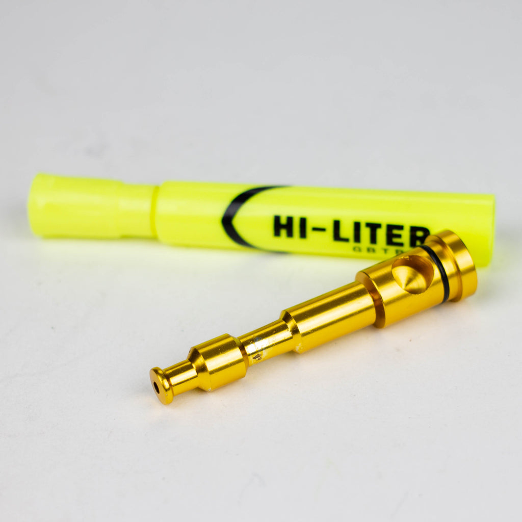 5.2" Discreet Hi Liter Marker Shape Aluminum Smoking Pipe [RT-16]
