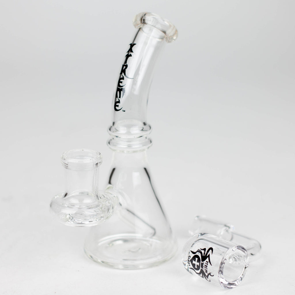 Xtreme | 5" Oil Rig with quartz banger [R002]