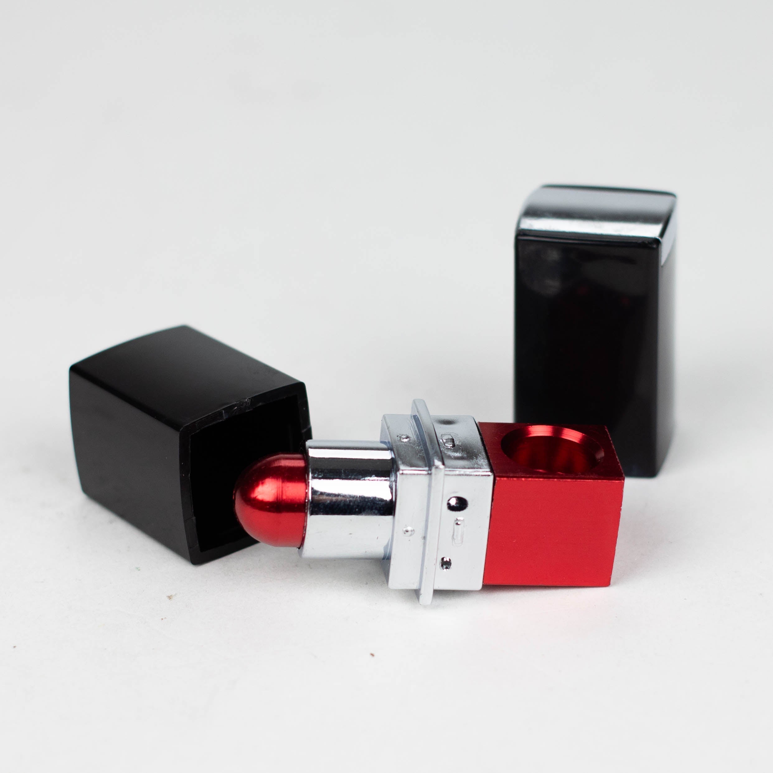 3" Discreet Fashionable Lipstick Aluminum Smoking Pipe [RT-15]