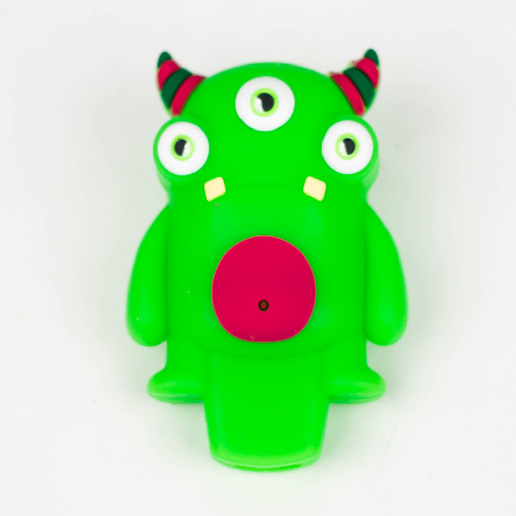 3" Three-eyed monster pipe-Assorted [H306]