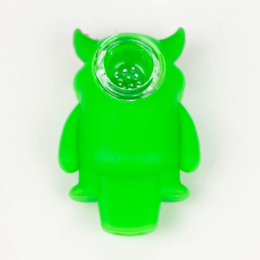 3" Three-eyed monster pipe-Assorted [H306]