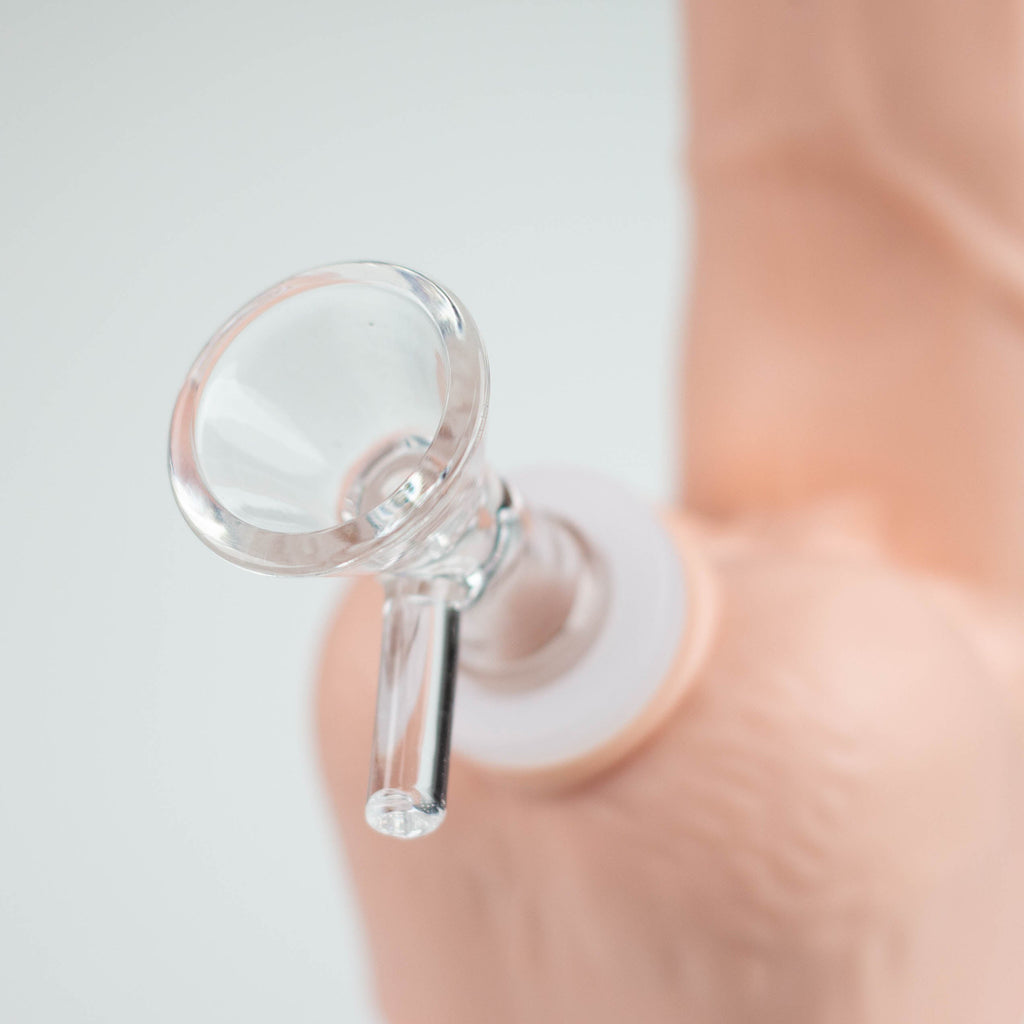7" Silicone Penis Shape Bong-Assorte[155B]