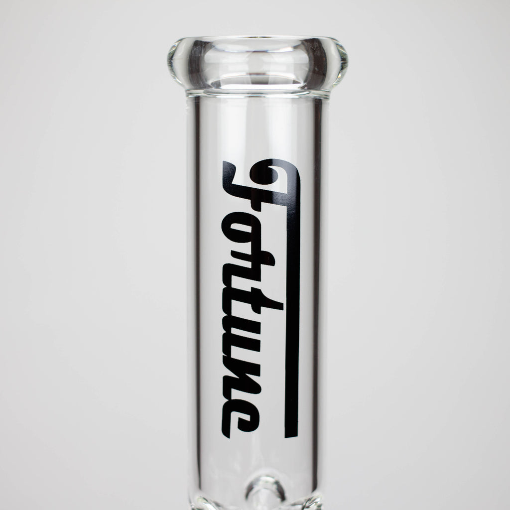 Fortune | 12" 5mm Beaker Glass Bong [125005]