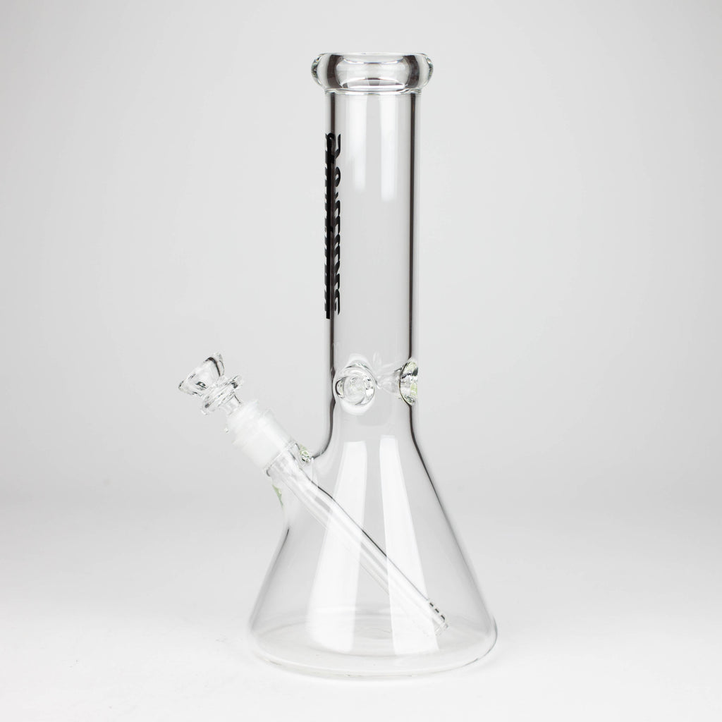 Fortune | 12" 5mm Beaker Glass Bong [125005]