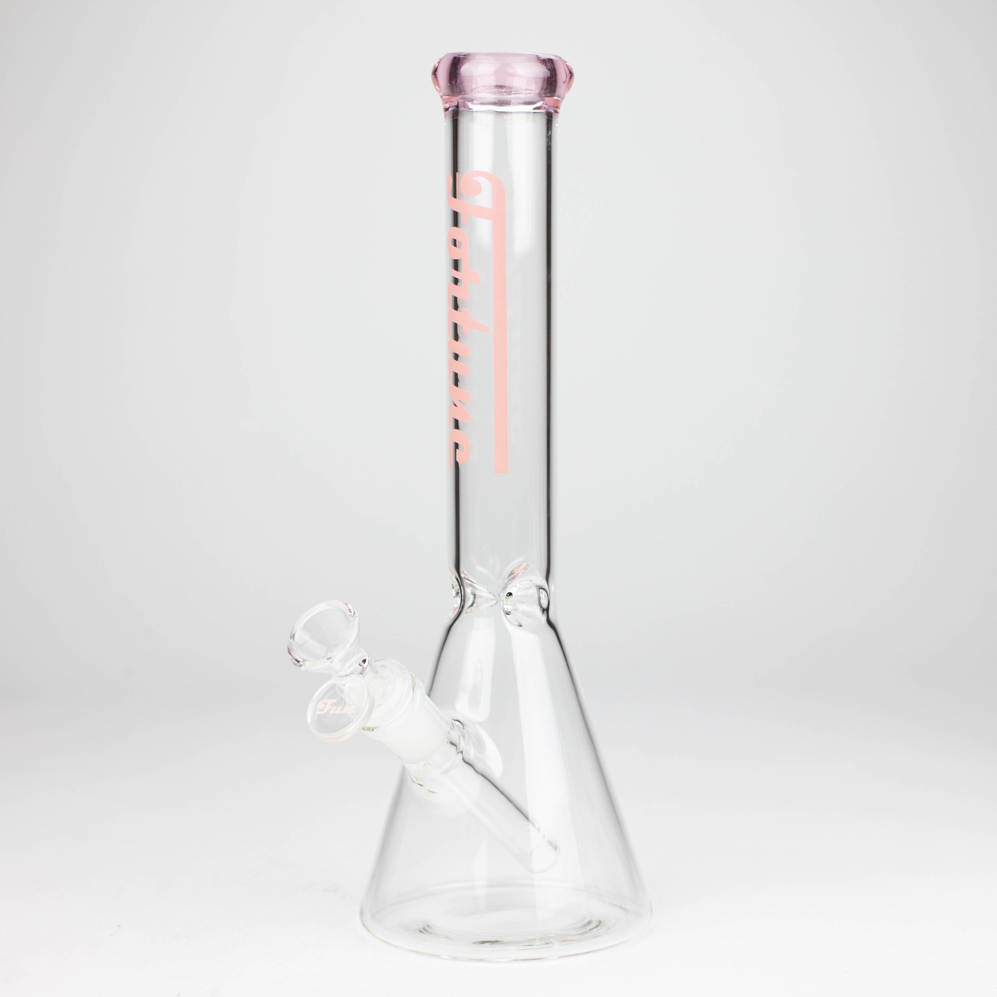 Fortune | 12“ 4mm Color Accented Beaker Bong [123804]